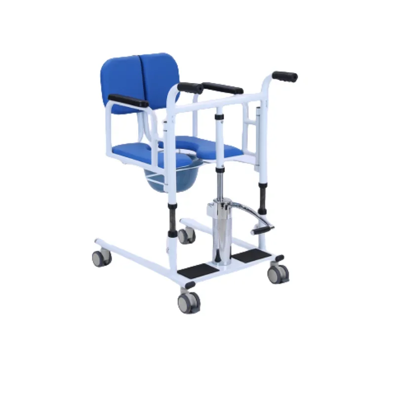 Manual folding and removable lift chair Wheelchair Shower chair Toilet Toilet Patient transfer chair