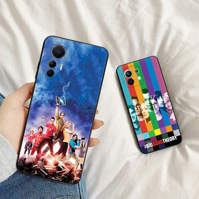 Silicone Soft Phone Case for Redmi Note 13 Pro 4G 5G 12 12c 13c Note12 Xiaomi 12t 12x 13Lite 12Lite The Big Bang Theory Cover image 3