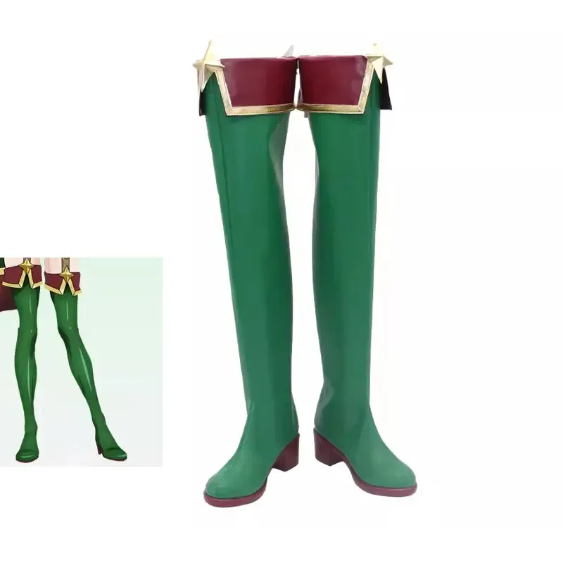 Nuevo Anime mágico niñas Araga Kiwi Cosplay zapatos mujeres Gushing Over hombres botas