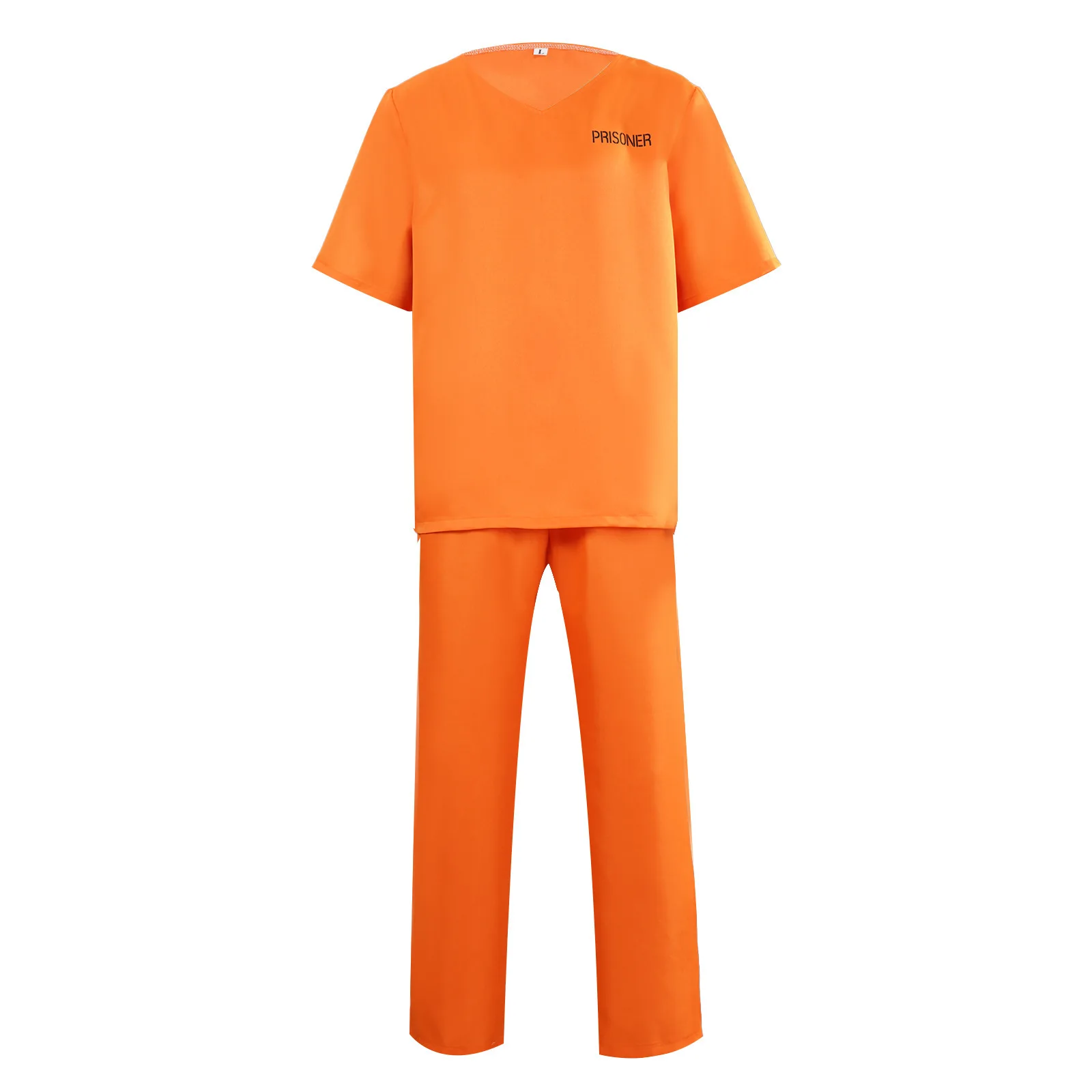 

Orange Prison Costume For Halloween Funny Halloween Party Costume Prisoner