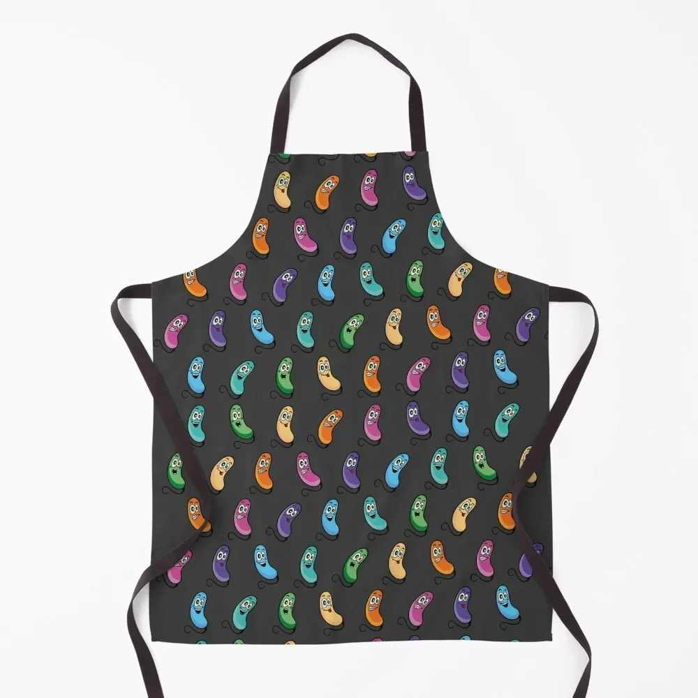 

Colorful bacteria Apron with pockets nail tech supplies Apron