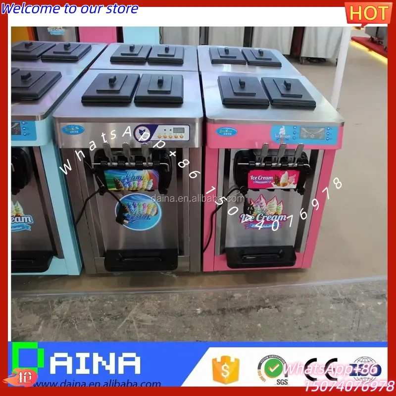 2026 Trade Assurance!!! Popular Ice Cream Machine/yogurt Ice Cream Machine/milkshakes Real Fruit Ice Cream