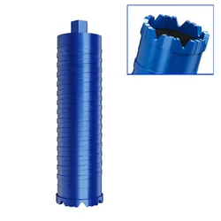 1PC Mountain Tooth Water Drill M22 Hexagonal Handle Diamond Air Conditioning Drilling Tool for Concrete Cement Wall Drilling