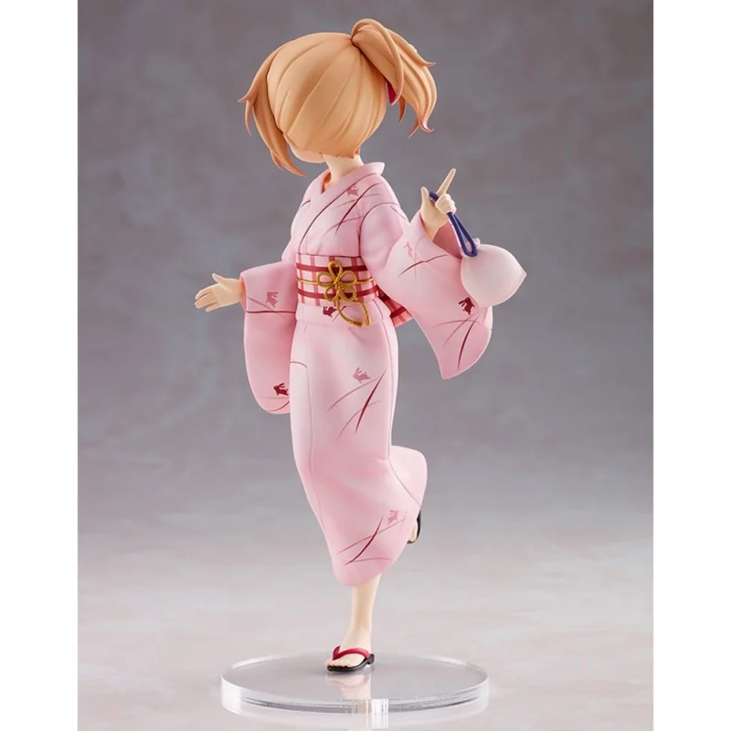 在庫あり オリジナルプラム オーダーはうさぎですか？ ブルームチノ/ココアサマーフェスティバルVerモデルアニメーションフィギュアコレクションおもちゃ