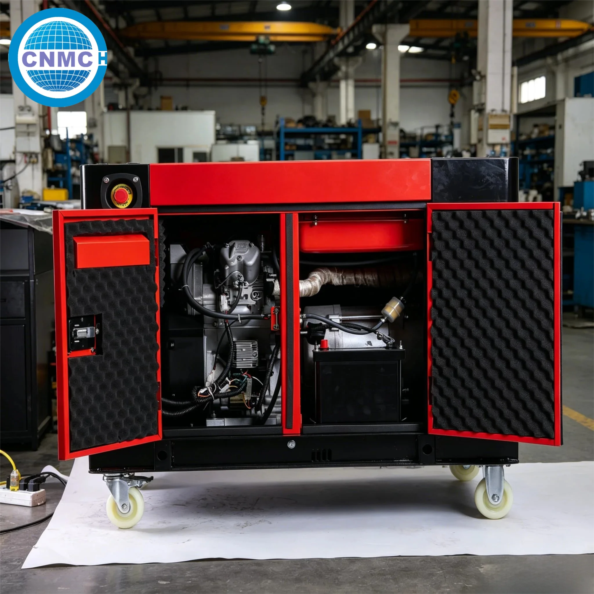 CNMC 10KW 11KW 13KW 15KW 20KW Silent Diesel Generator Two-Cylinder Four-Stroke 220V 380V Electricity Generator CE UL Certified
