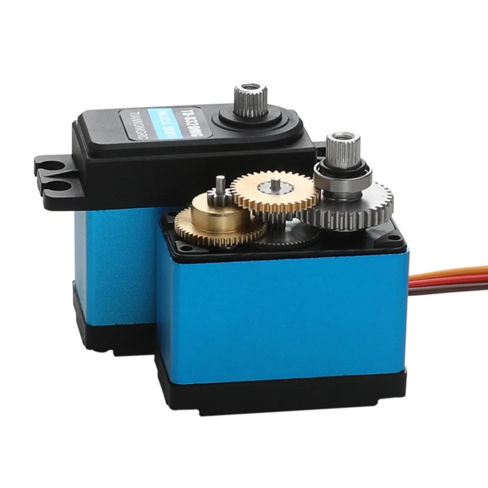 Motor de cepillo de carbono, servo digital de 15KG, 20KG, 25KG, 4,8-8,4 V, ángulo de 180 grados controlable