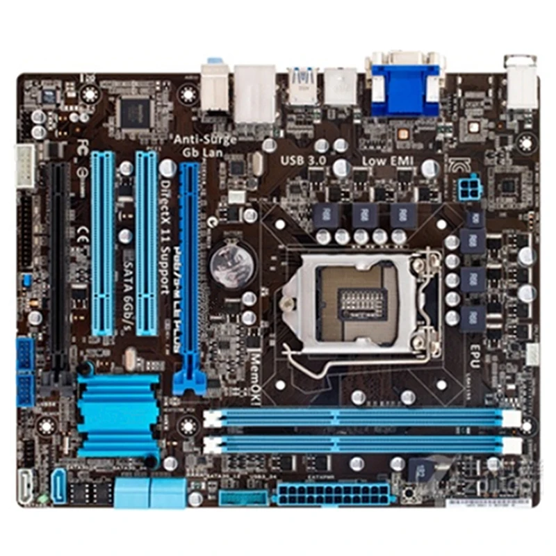 Intel B75 P8B75-M LE PLUS motherboard Used original LGA1155 LGA 1155 DDR3 16GB USB2.0 USB3.0 SATA3 Desktop Mainboard