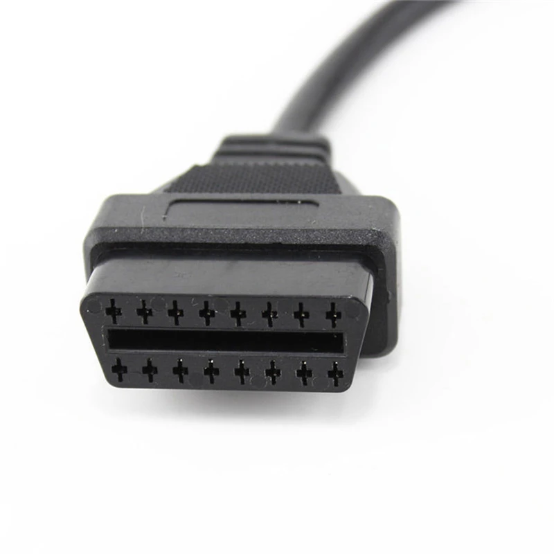 For Toyota OBD Connect 22 Pin 22pin Male to OBD2 OBDII DLC 16 Pin 16pin Female Connection Adapter Cables Diagnostic cable