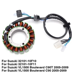 Motorcycle Engine Generator Stator Coil For Suzuki 32101-10F10 10F11 VL1500 VL 1500 Boulevard C90T 2005-2009 C90 C 90 2005-2009