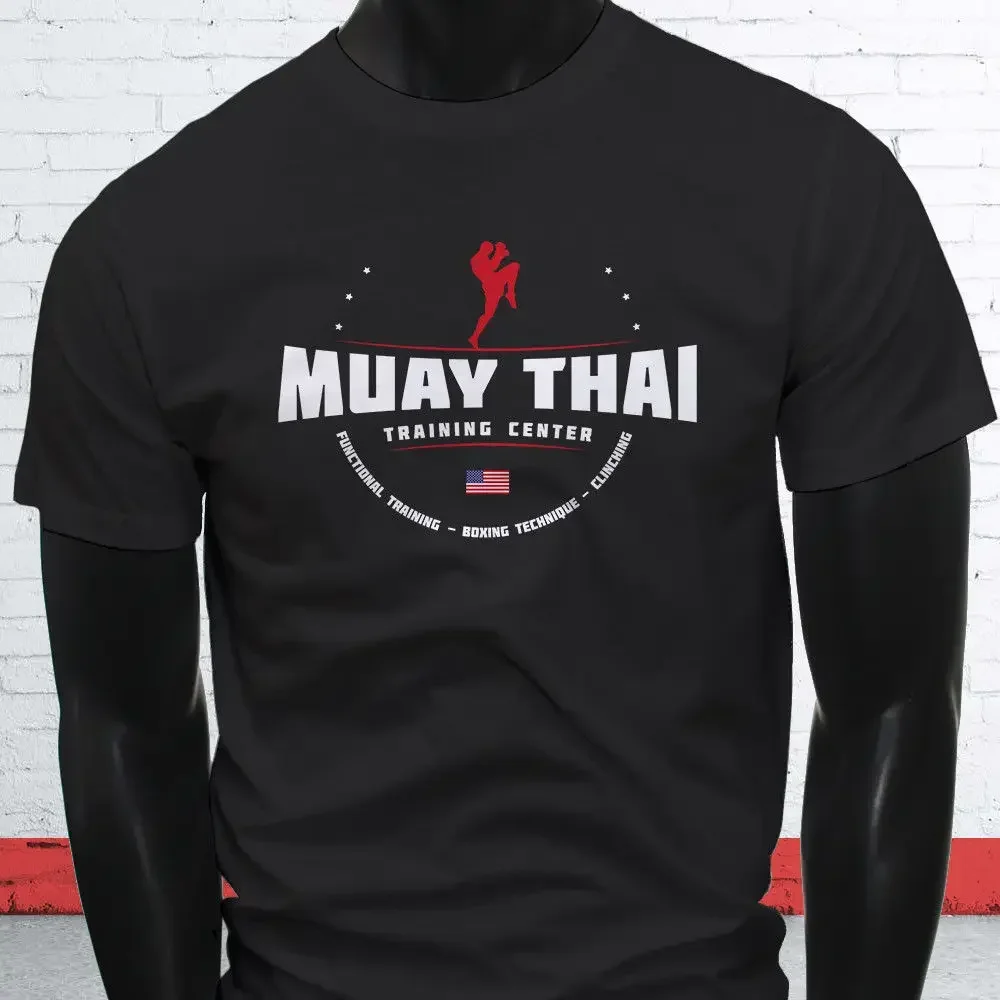 Muay Thai Mma Fight Training Black Belt Fighter 2019 New Arrival Men New Great Quality Funny Man Cotton Bulk T Shirts