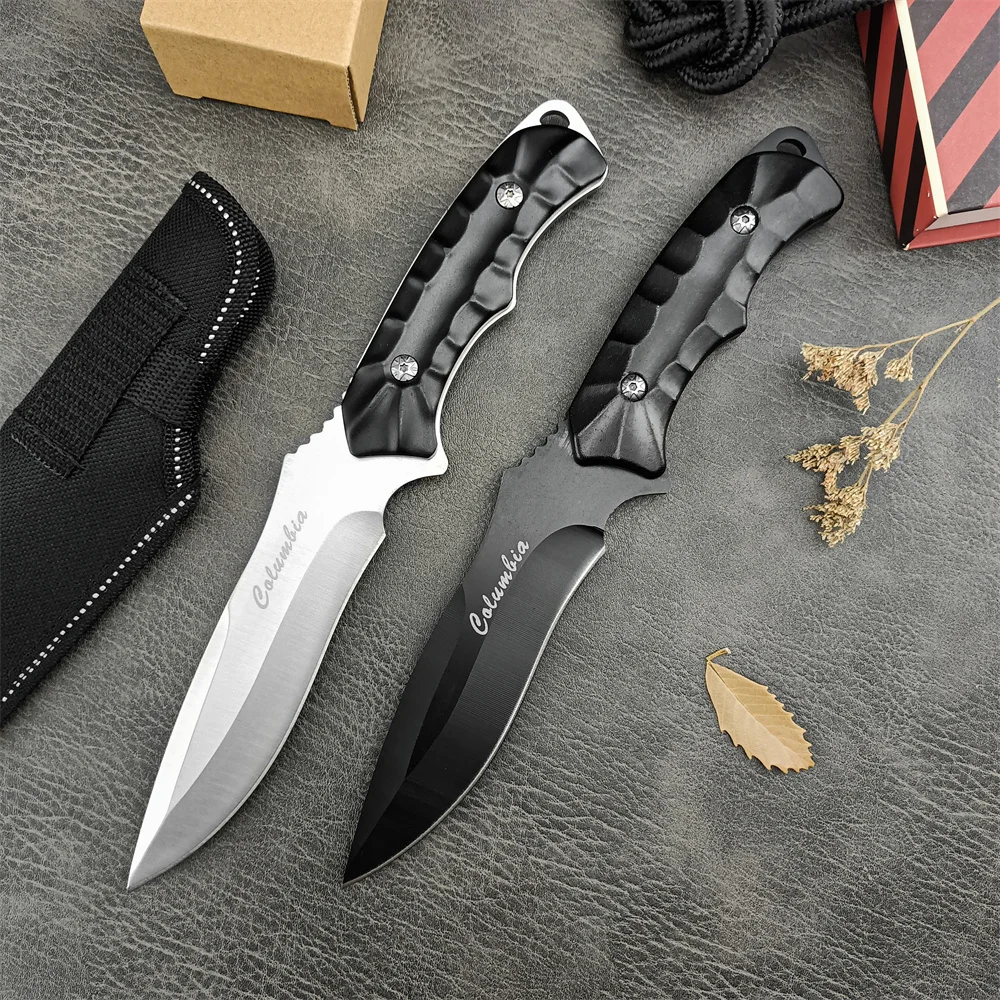 Tactical Fixed Blade Combat Knife 5cr13mov Steel Blade Aluminum Handles Knife Bushcraft Hunting EDC Tools Defense Camping Knives