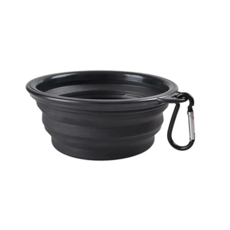 Ciotola portatile per cibo per animali domestici, ciotola in TPR resistente, ciotola pieghevole in silicone per cibo per cani e gatti, ciotola portatile da viaggio per esterni per acqua e cibo._voghion.com