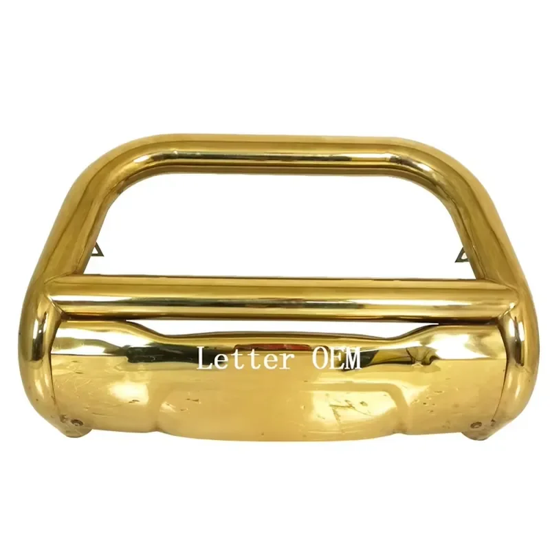 Dongsui 4x4 Bull Bar Automotive Parts Stainless Steel U-Shaped Nudge Bull Bar for Toyota Hilux Vigo and Ford Ranger