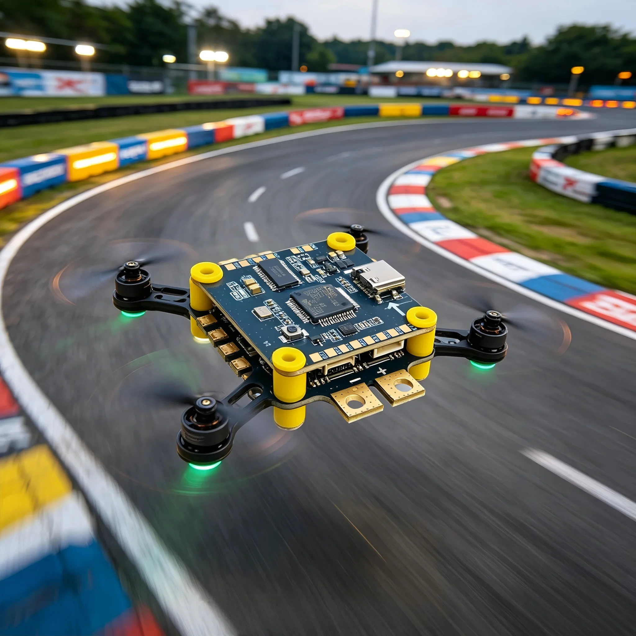F405 Stack 50A Flight Control 3-6S 30X30 FC&ESC FPV Stack F405 Flight Controller BLS 50A 4in1 ESC for FPV Freestyle Drone Model