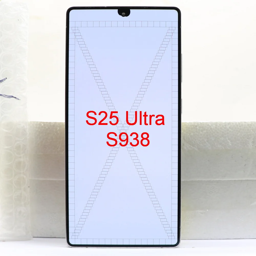 Super Amoled S25 Ultra LCD With Defects For Samsung Galaxy S25Ultra 5G Lcd S938B S938U Display Touch Screen Digitizer Assembly