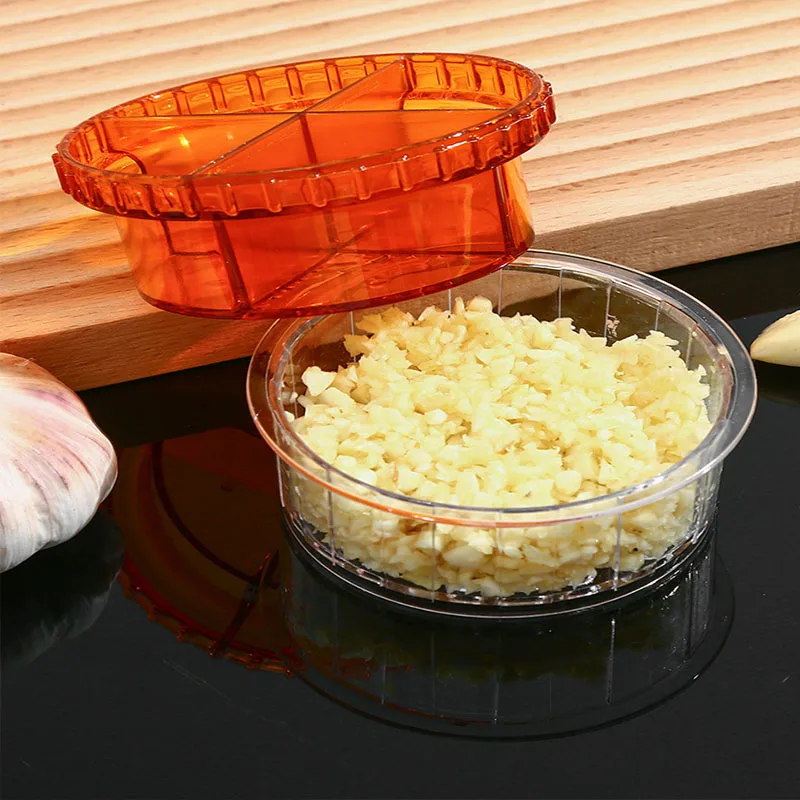 

Manual Garlic Crusher for Crushing Garlic and Ginger Chili Easy To Use and Clean Household Ginger Grinder