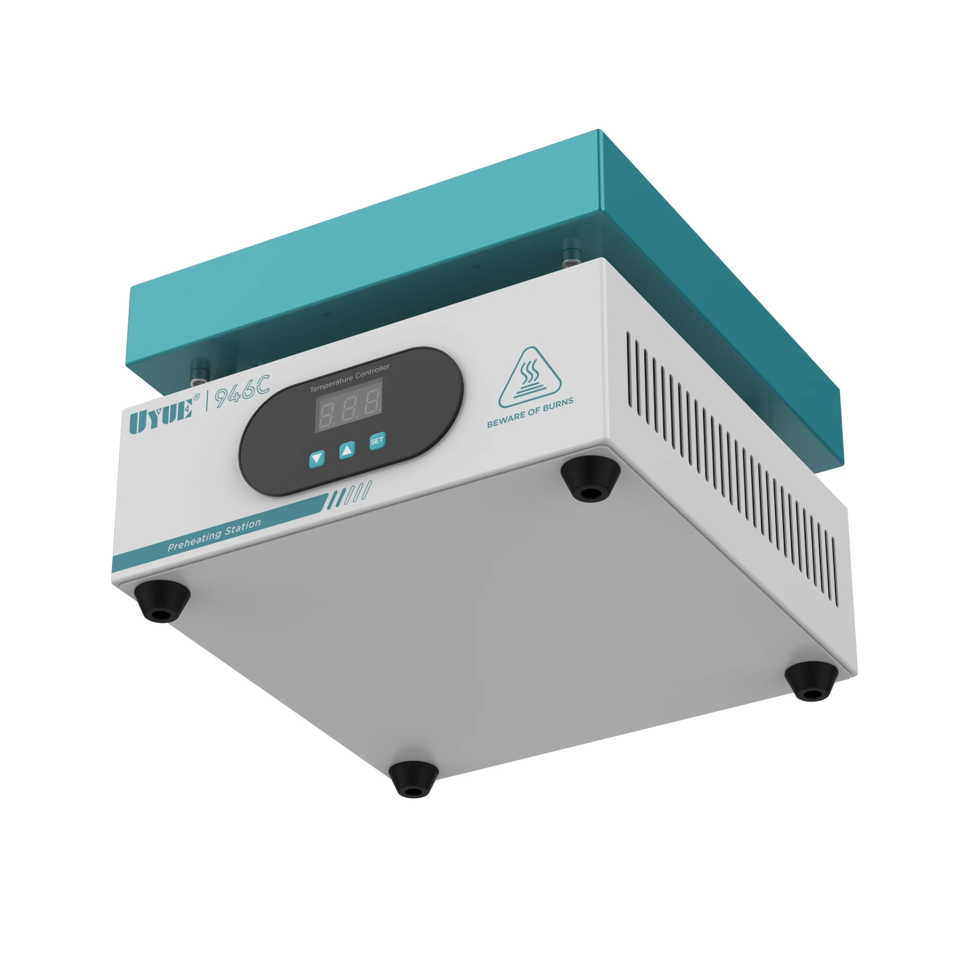 600 واط 946C لوح تسخين الإلكترونية سخن محطة التسخين الرقمي 200x200 مللي متر ل PCB مصلحة الارصاد الجوية التدفئة Led مصباح ديسولديرينغ 110 فولت/220 فولت