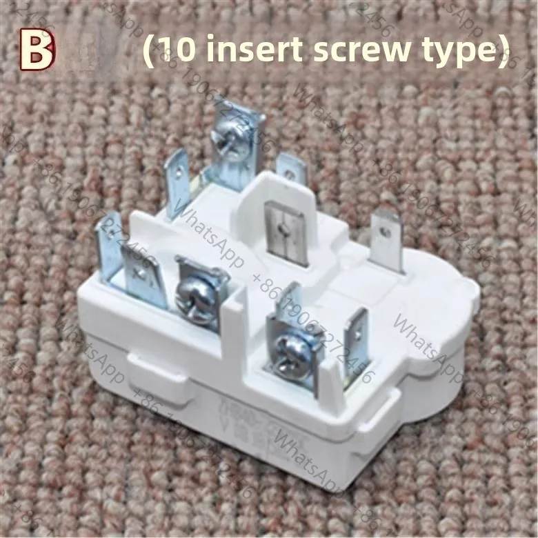 1pcs refrigerator PTC starter ZHB35/40/45/60 universal overload protection relay