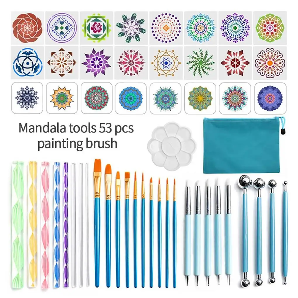 53 шт./набор, трафареты для рисования