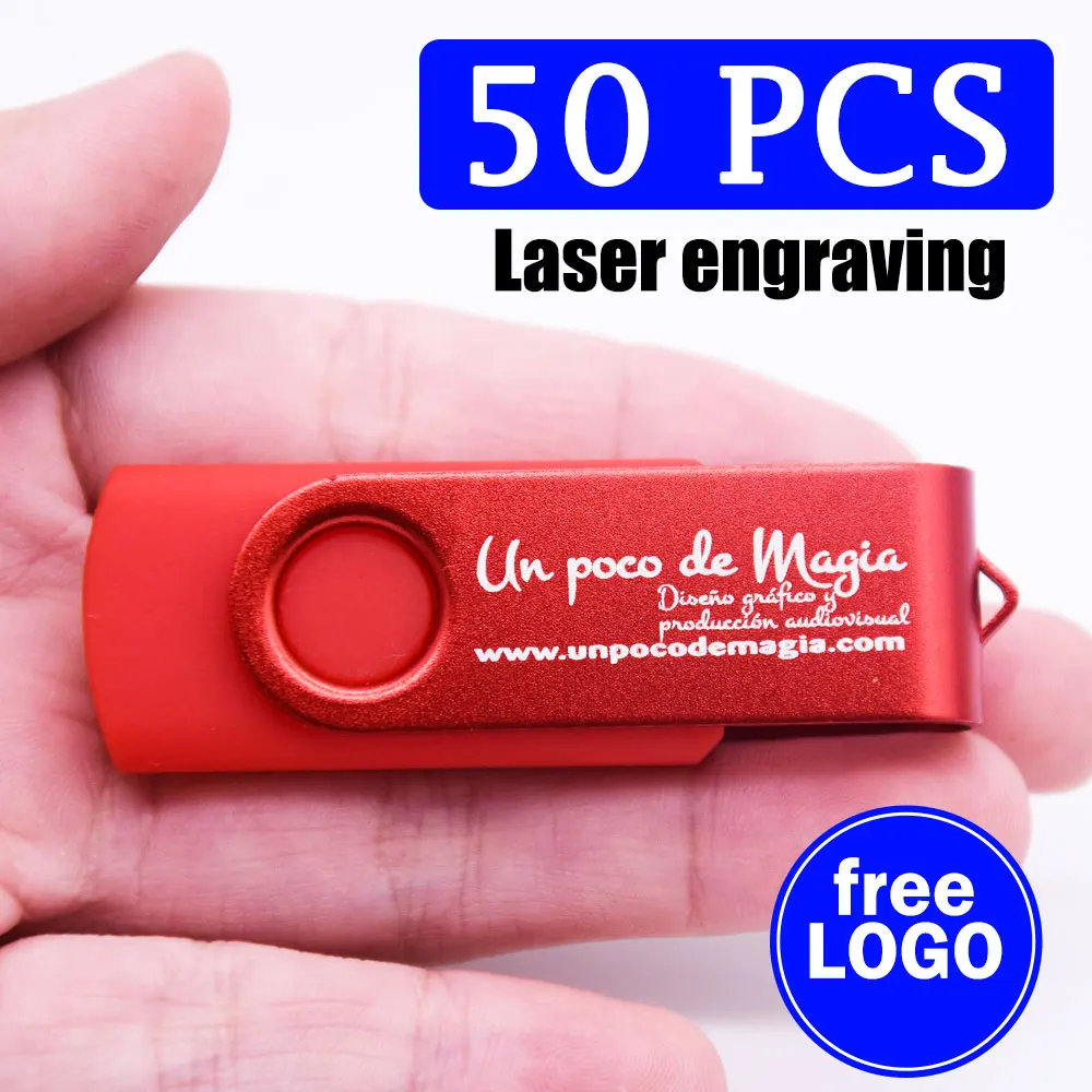 

50 Pcs Lot USB 2.0 Flash Drive Pendrive 1GB 2GB 4GB Pen Drive 8GB 16GB Memory Stick 32GB USB Stick 64GB Flash 128GB Gift