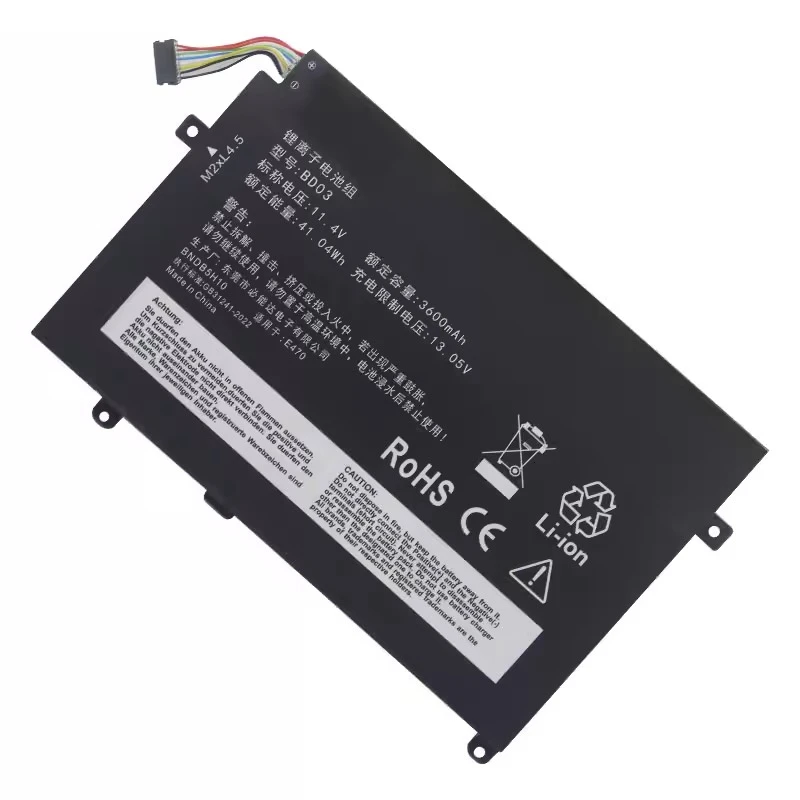 for Lenovo E470 E470C E475 01AV413 01AV411 01AV412 laptop battery 3600mah