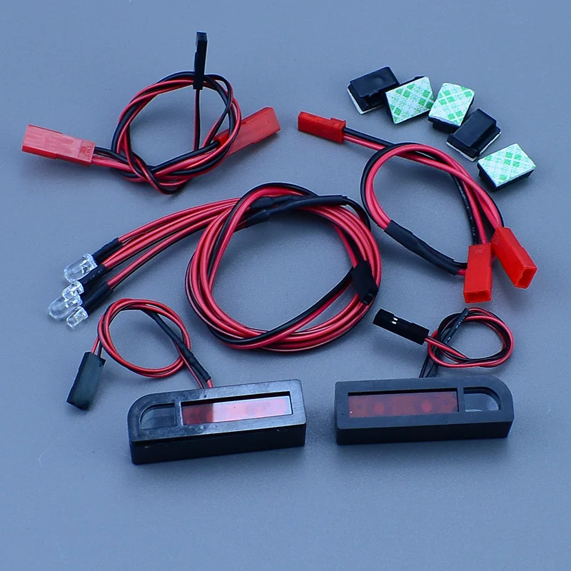 ل 1/10 Traxxas السحب مائل 1967 شيفروليه C10 شاحنة RC سيارة محاكاة المصباح والضوء الخلفي LED نظام الإضاءة