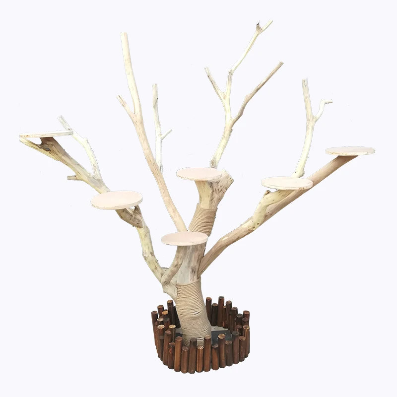 

Рамка для лазания для кошек, кошачье гнездо, кошачье лазание, дерево, встроенный ствол мертвого дерева, елка для домашних животных, настройка