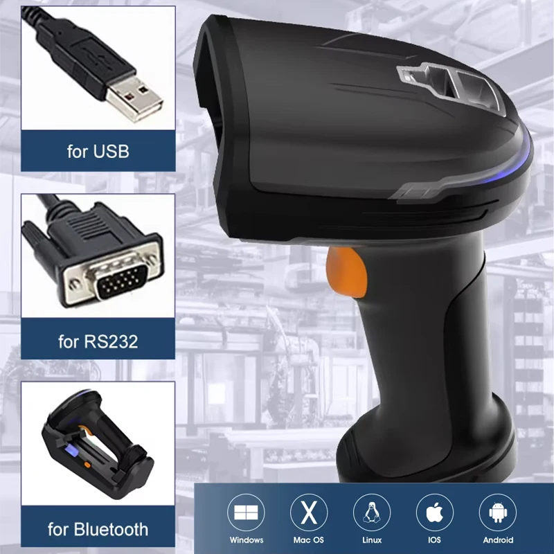 Inkjet Printing China Barcode Scanner Qr Barcode Scanner Wired Barcode Scanner