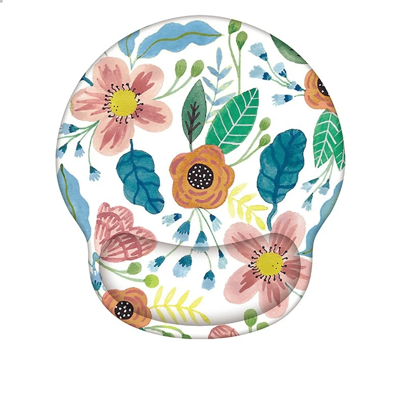 

Simple Mouse Pad with Wrist Rest for Laptop Computer Office Ergonomic Design Memory Foam Wrist Support Multiple Styles Mouse Pad