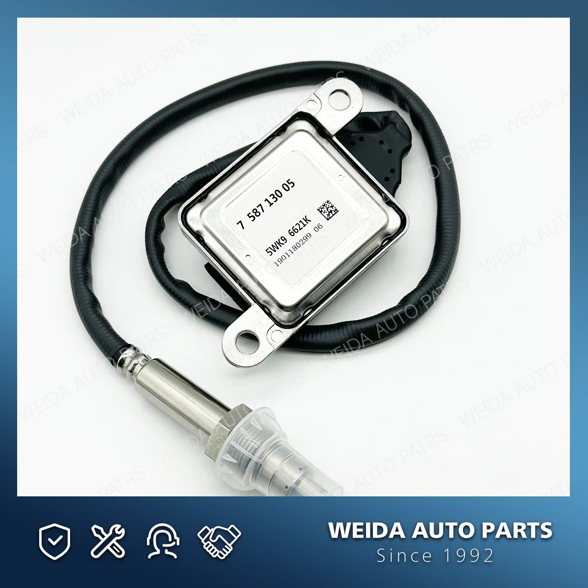 5WK96621K 758713005 11787587130 For NGK Probe Nox Sensor  Chip For BMW E81 E82 E87 E88 E90 E91 E92 E93 LCI N43 116i