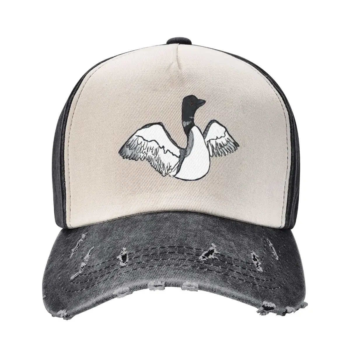 

common loon Baseball Cap Hood hats on offer Brand Man cap Hats For Women Men's