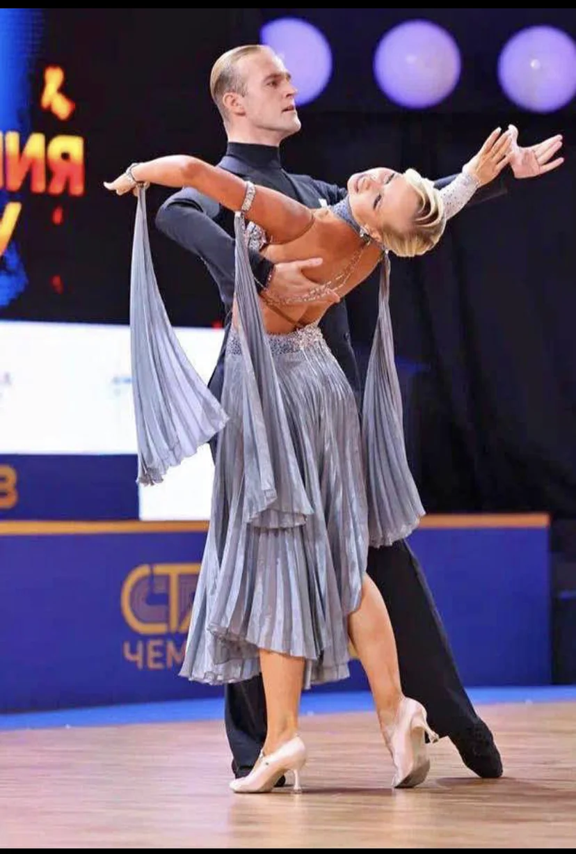 GOODANPAR Smooth ballroom dance dress Standard Ballroom Dance Dress for Competition Waltz Dress For Dancing Clothes Dance Wear