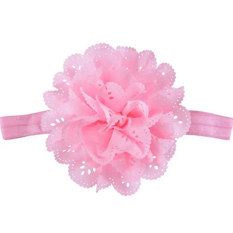 Soft Hair Bandage Band Headband Bow Turban for Newborn Kids Headwear Baby Girl Accessories Flower Solid Cute Gifts Children