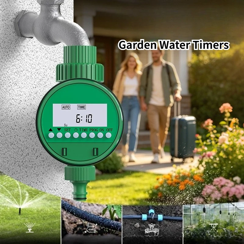 Watering Timer Tap Hose Sprinkler Garden Water Timer Digital Programmable Controller Automatic Outdoor Timing Irrigation System