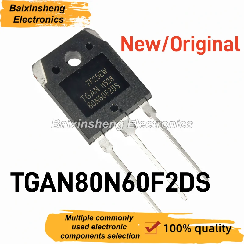 10PCS New/Original TGAN80N60F2DS 80N60F2DS TO-3P 80A600V IGBT tube for inverter welding machine