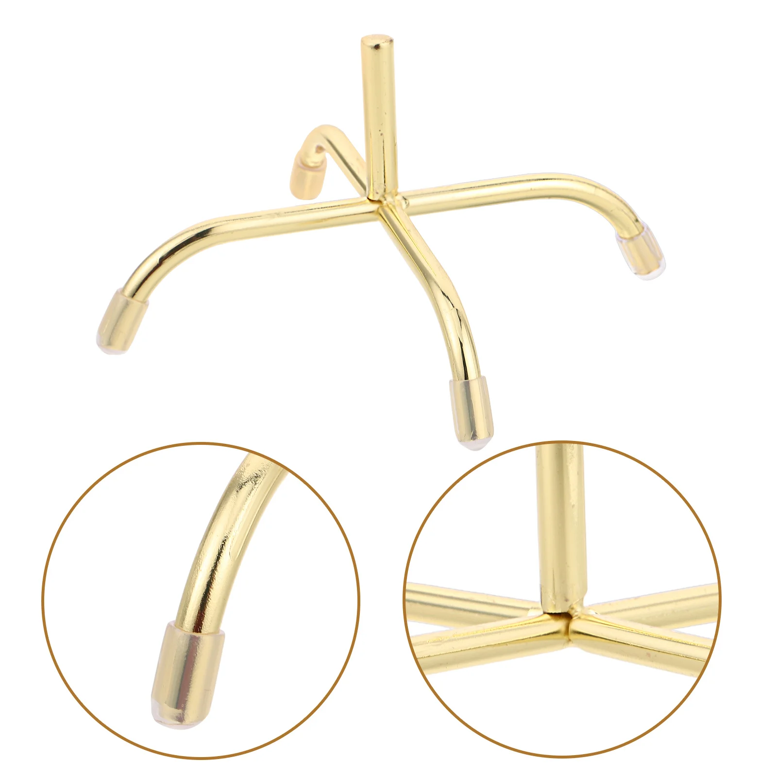 

1pcs Miniature Dollhouse Chair Base Swivel Metal Legs For 1:6 Scale Office Gaming Furniture Decor Replacement Accessories Golden