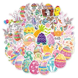 50pcs Cartoon Easter Stickers For Ipad Scrapbook Phone Stationery Kscraft Scrapbooking Material Egg Sticker Craft Supplies