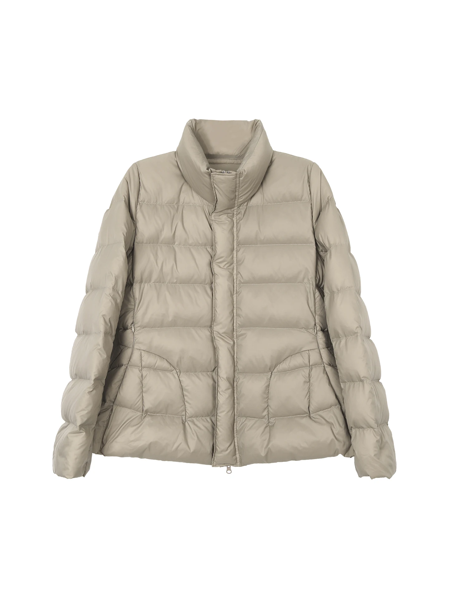 سترة خفيفة الوزن للنساء موديل 2025 الجديد لفصل الشتاء، محشوة بـ 90% من ريش البط الأبيض، معطف أنيق وجميل للغاية بتصميم مستقيم ...