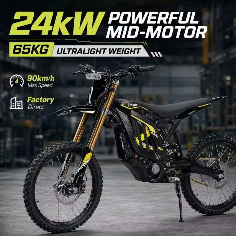 2026 New Arrival Surron Light Bee 2 24KW Electric Dirt Bike 75.4V45Ah Long Range Off Road Motocross Motorcycle For Adult