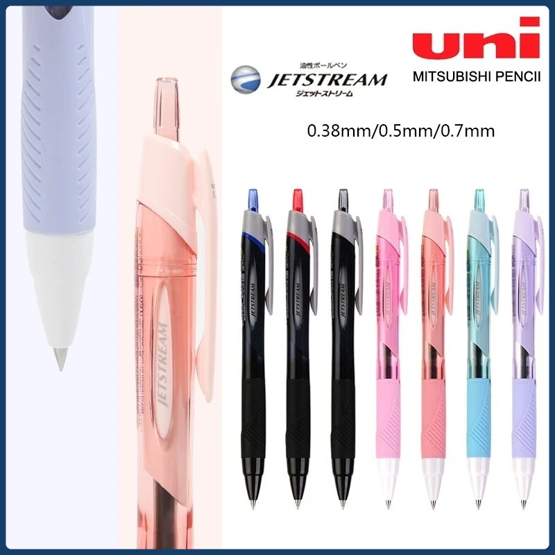 

Uni JETSTREAM Ballpoint Pen SXN-150 Writing Smooth Quick-drying Push-action Gel Pen 0.38/0.5/0.7/1.0mm Office Accessorie