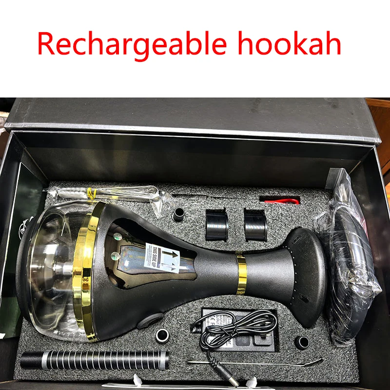 Erliao Premium الشيشة الكهربائية لتجربة التدخين الفاخرة، الشيشة القابلة لإعادة الشحن عالية الجودة للمدخنين الحديثين