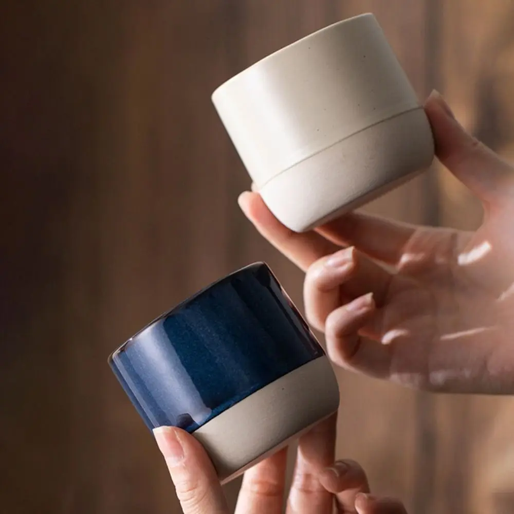 

Water Cup Retro Vintage Coffee Mug Japanese-style Ceramic Tea Cup Minimalist Espresso Cup Restaurant