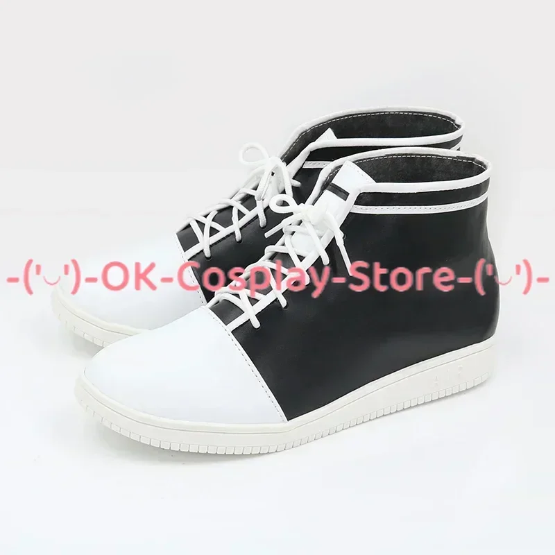 [Personalizzato] Nekomata Okayu Scarpe Cosplay Vtuber Anime Gioco di ruolo Prop Halloween Carnevale Festa Stivali in pelle PU