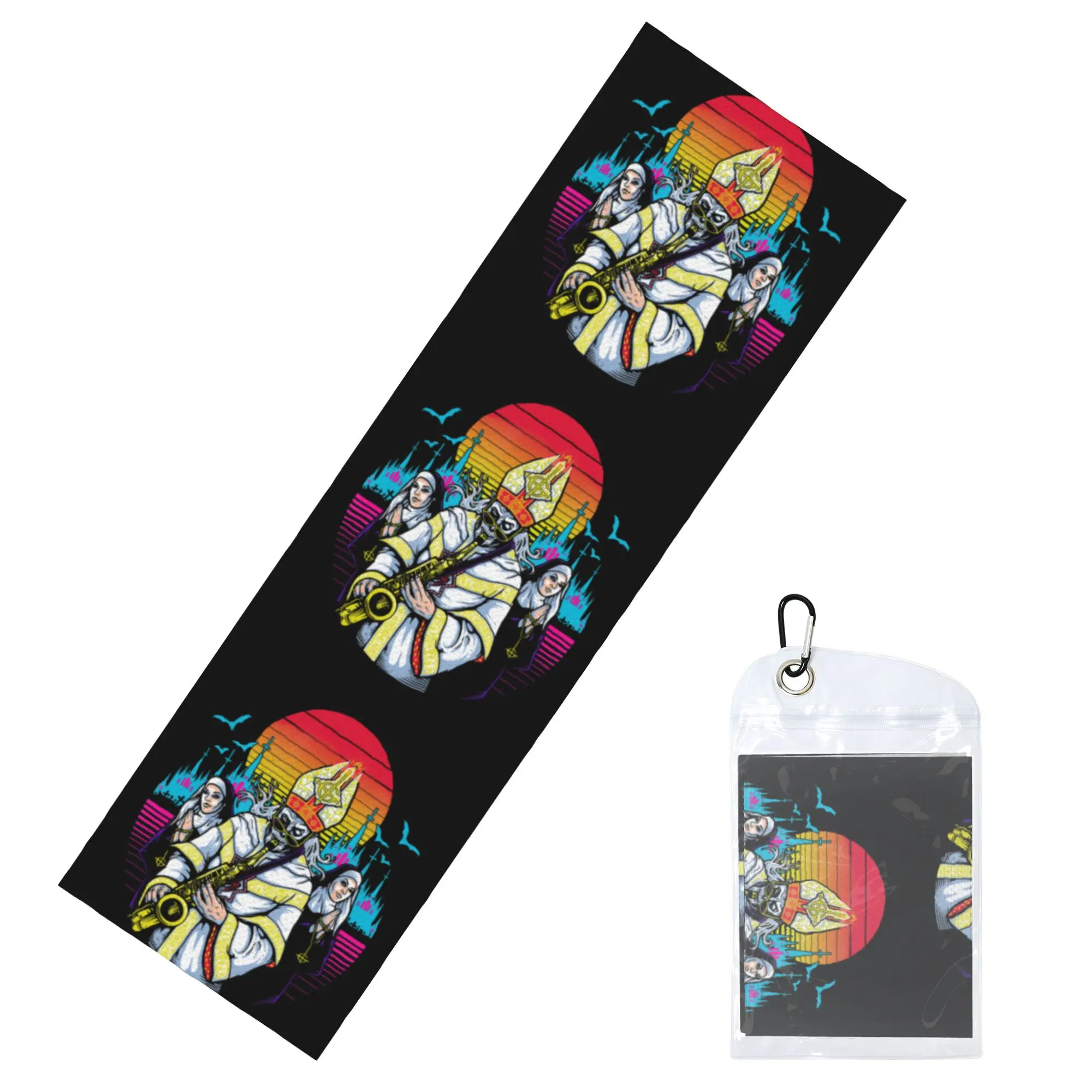 Swedish Rock Band Horror Ghost Cold Exercise Towel  Yoga Fitness Running Outdoor Activities Travelling Swimming Camping Towels