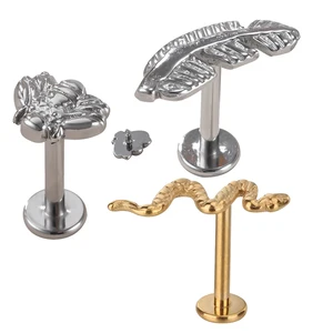 10 최고의 판매 뱀 물림 피어싱 -№10