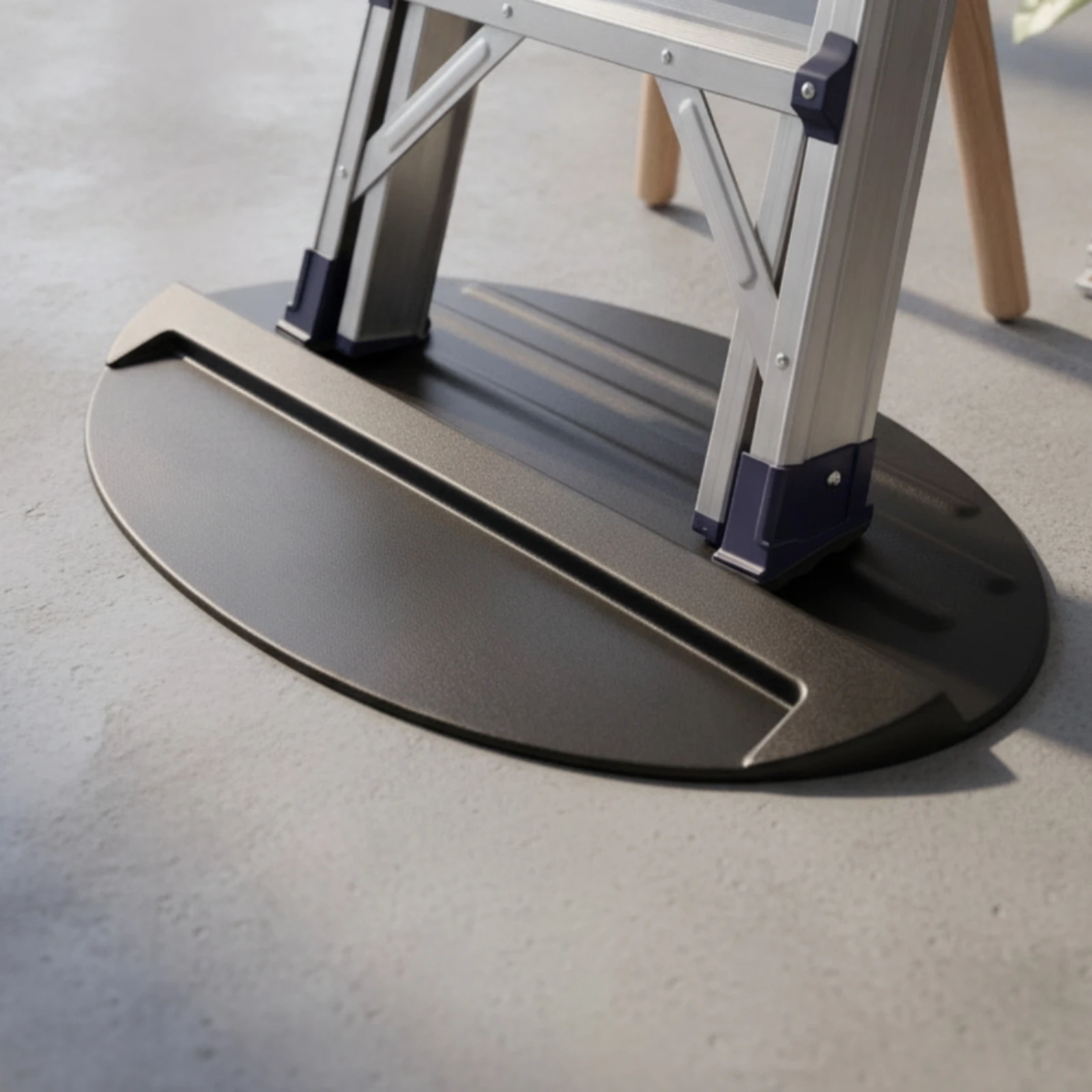 Ladder Anti-Slip Mat Safeguarding Ladder Stabilizer Mat Sturdy Safe for Homeowners, Home Maintenance, Outdoor Work