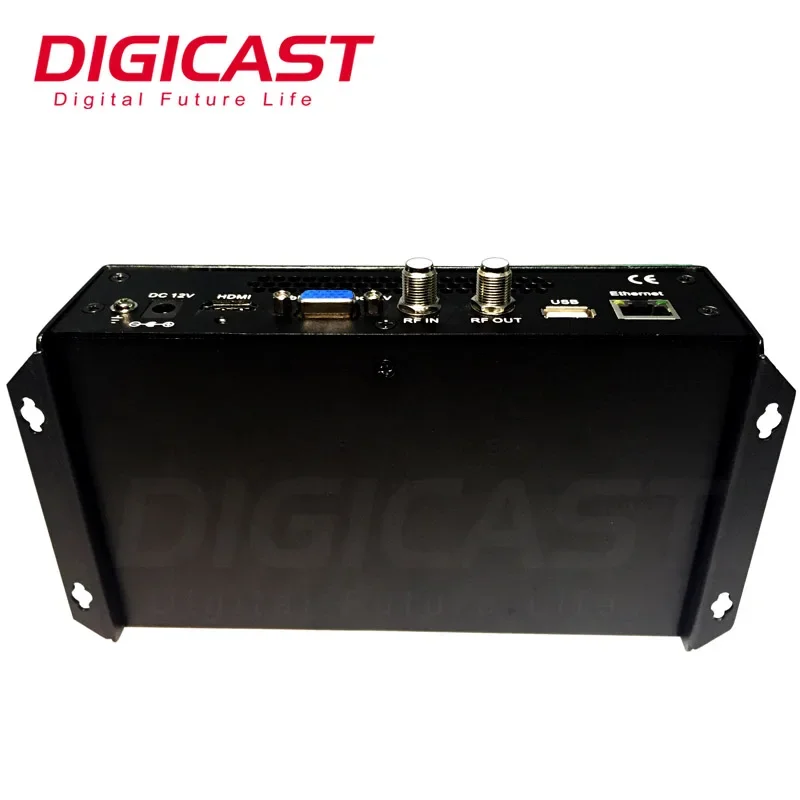 (DMB-9591) Компактный модулятор Mpeg4 HD/VGA для DVB-C/T/ISDB/ATSC Поддержка заводского кодирования HD 1080P