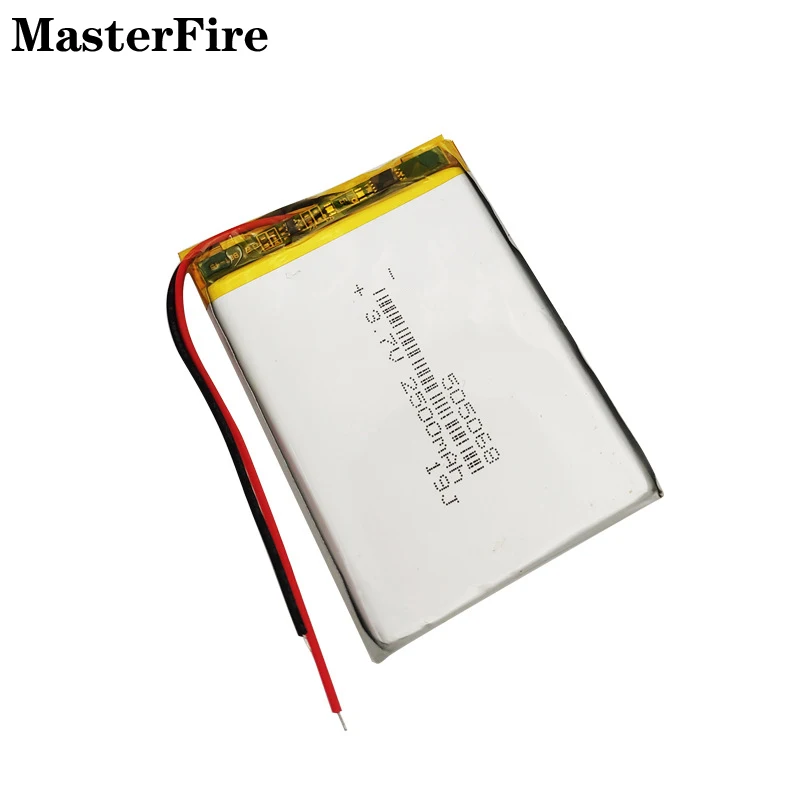 3.7V 2500mah Rechargeable Lithium Polymer Battery 505068 for Hand Warmer Power Bank Electronic Scale Tablet PC MID PDA Batteries