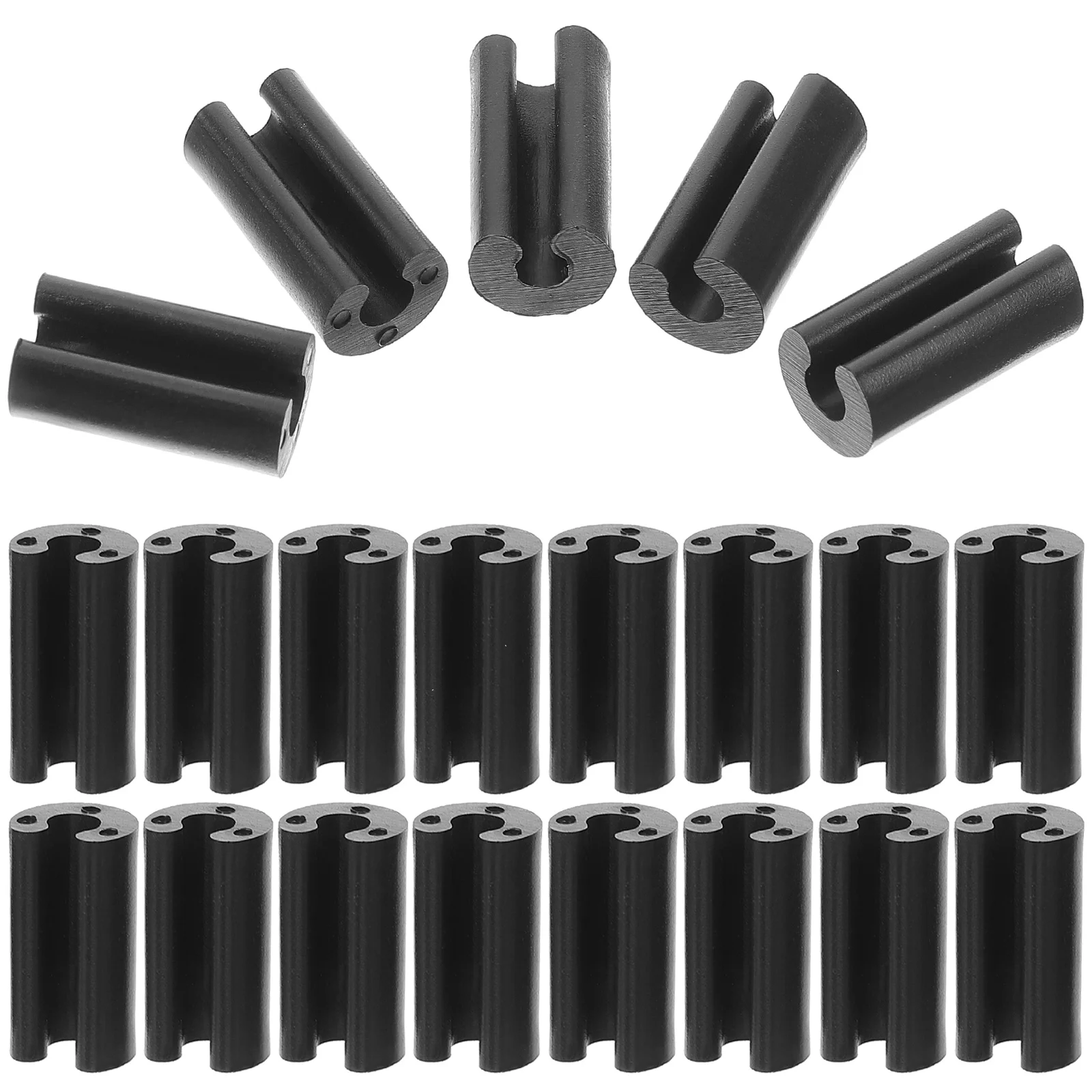 

50 Pcs Sink Mats Wire Protector Rubber Feet for Replacement Black Draining