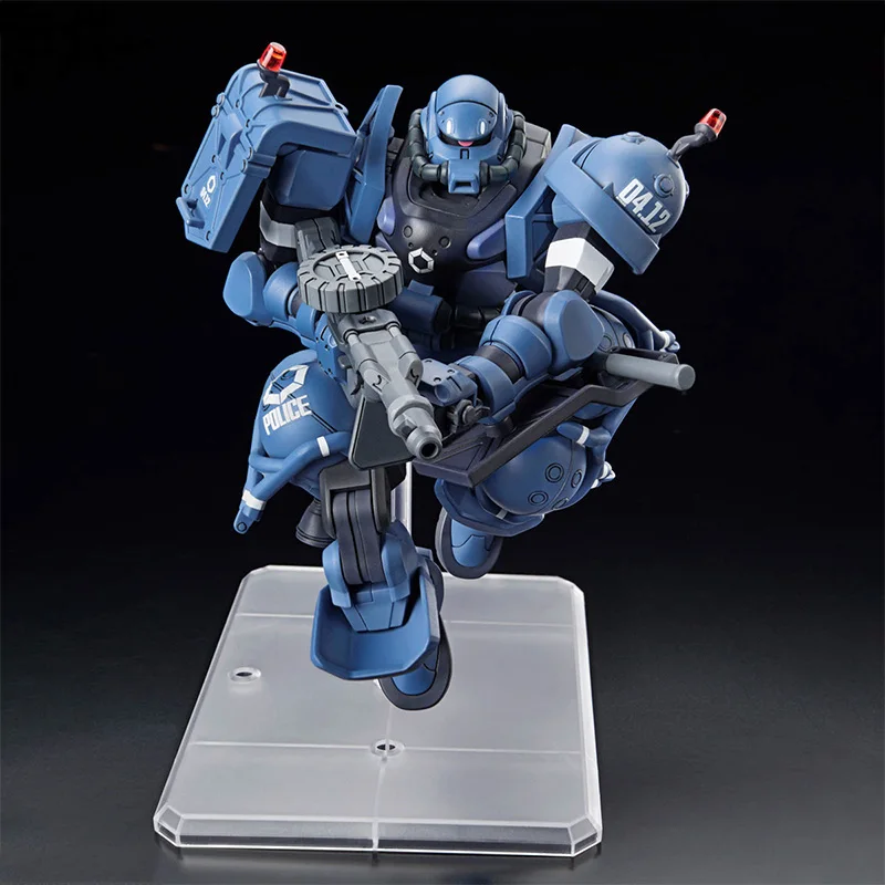 Bandai HG 1/144 Original HG MSGG MS-06-SSP policía ZAKU Aninm figura de ensamblaje de acción completa modelo de juguete